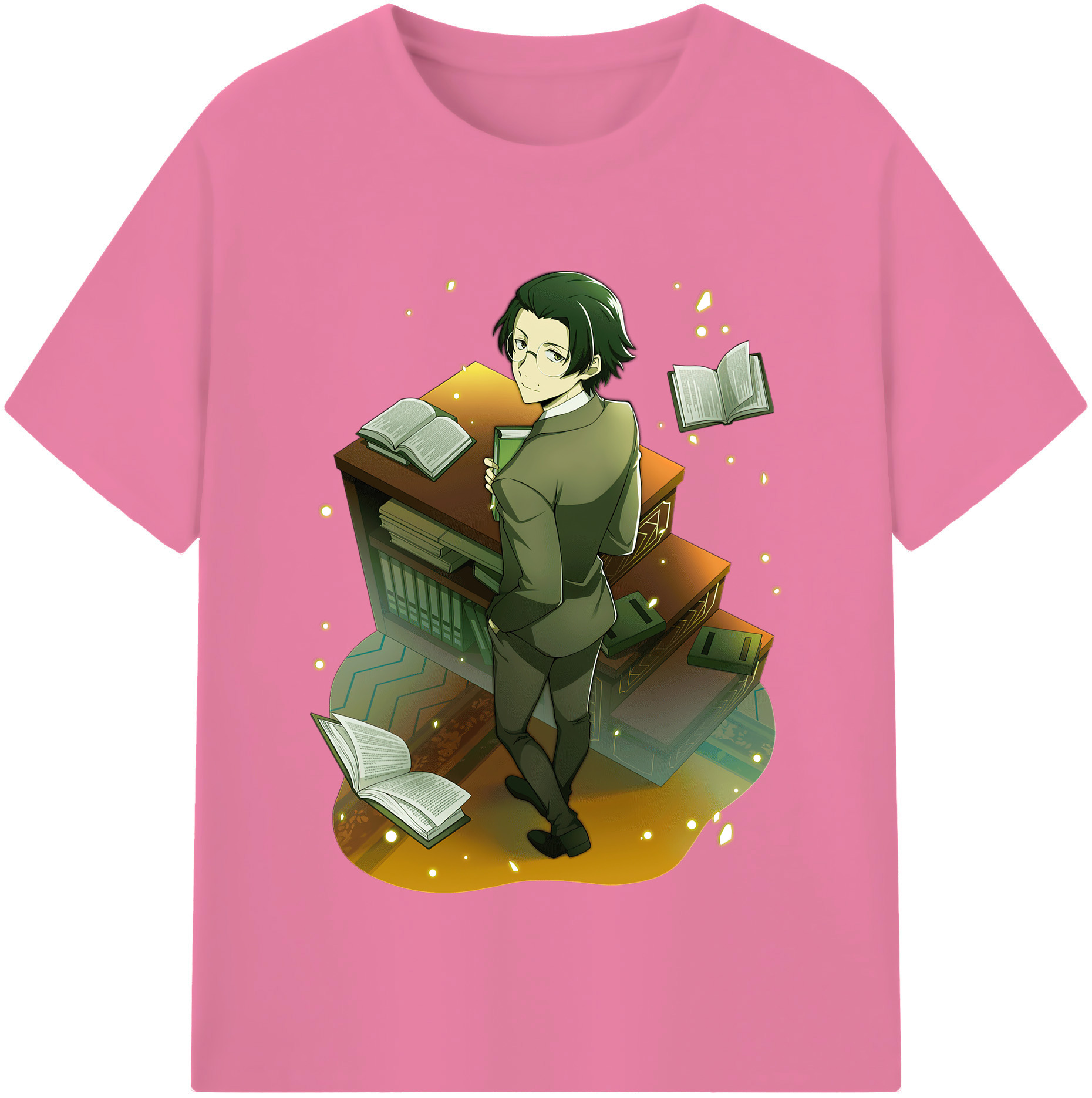 （画像用） 文豪ストレイドッグス Bungo Stray Dogs 綿100％半袖Tシャツ（フロントプリント）